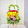 A colorful way to say &ldquo;I care.&rdquo;
Our Heart of Joy arrangement celebrates