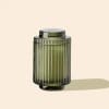 Elevate your space with Am&eacute;lie: Timeless ribbed glass candles, reminiscent of the