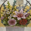 Rowood Wooden Flower Basket