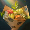 Brighten up someone's day with this good feel morning bouquet! Right alongside