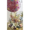 A terrific gift for a new baby girl. A basket full of
