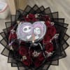 A nightmare before Christmas inspired bouquet - we do, do custom bouquets