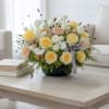 Soft, springtime romance in a polished, rounded arrangement-perfect as an anniversary bouquet