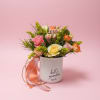 A bright and joyful Mother&rsquo;s Day mug arrangement designed to make Grandma
