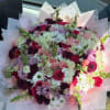 XL mixed blooms bouquet, 50 roses with a variety of mixed blooms