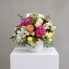 This beautiful arrangement says it all, "Cause I Love You"! Roses and