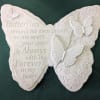 Small stepping stone with butterflies with the quote that says " Butterflies