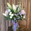 This bouquet will include light and soft colors including soft pinks and