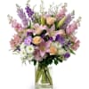 This elegant Mother&rsquo;s Day bouquet blends the charm of blush pink lilies