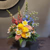 Bright bouquet perfect for any table in the house!

Measures approx. 24"Tx15"W and