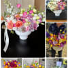 You can customize your floral design with pastel or bright colors to