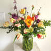 We are a small studio florist in a small town. Every bouquet