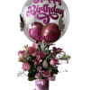 A cheerful, feminine birthday bouquet designed to make her feel celebrated: this