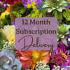 Colorful mixed flowers with a 