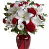This bold and vibrant bouquet beautifully captures the feeling of a crisp
