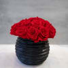 High end preserved roses, custom designed by hand in our local shop