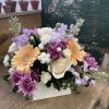 Cheer someone up with this Peachy Keen design.  These pastel blooms