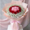 

A charming and elegant bouquet featuring 24 beautiful pink &amp; red roses