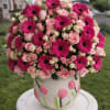This handcrafted ceramic vase is a collectible piece, created 100% by Mexican