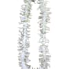 Beautiful single white orchid lei