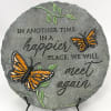 Meet Again Garden Stone
9 Inches
In another time in a happier place, we