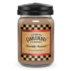 A large candle with a boozy hot cocoa scent (perfect for Christmas!)