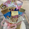 Candy Lux is a playful gift basket perfect for birthday celebrations or