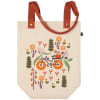 Lightweight yet sturdy, the slender Petal Power studio tote features strong handles