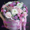 exceptional signature product using pinks in various shades and various blooms. 