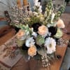 a large arrangement meant to impress! Full of flair and elegance.