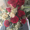 I got tired of seeing red roses with funeral ferns and babys