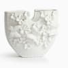 Lush mound of seasonal floral and greenery in our VOGUE VASE.
Vase Dimensions: