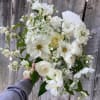 Spring white bouquet