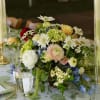 Summer wedding centerpiece