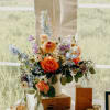 Colorful summer bar arrangement