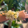 A beautiful compliment to any dress. We use a combination of blooms