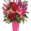 Pretty in pink! A surprise they'll remember forever, this fantasy of fuchsia