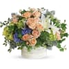 Intoxicating in its natural beauty, this wildly chic bouquet of pale peach