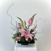 Discover the serene elegance of our Spring Blossom Ikebana-style arrangement, a harmonious