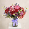Brighten any space with our Elegant Flower Vase Arrangement! Bursting with vibrant
