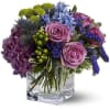 Celebrate the best of times with this glorious bouquet of misty blue