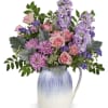 This spring, pour on the pretty with lush pastel blooms presented in