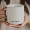 Our Mama coffee mug is the perfect gift for Mother's Day, new