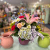 Full of color and perfect for all occasions! Designed in a ceramic