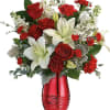 Sweep them off their feet with this luxurious bouquet of red roses