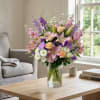 This elegant Mother&rsquo;s Day bouquet blends the charm of blush pink lilies