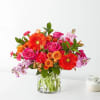 The Fiesta Bouquet is composed of a lively mix, fit to celebrate