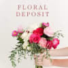 Floral deposit for wedding