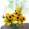Modern Sunflower Arrangement.