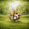 K128 Kiko&rsquo;s Springy Basket Deluxe is a delightful celebration of spring, overflowing